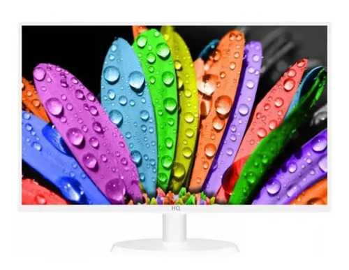 Monitor Led 21.5 Polegadas Fullhd Widescreen Branco Hdmi/vga