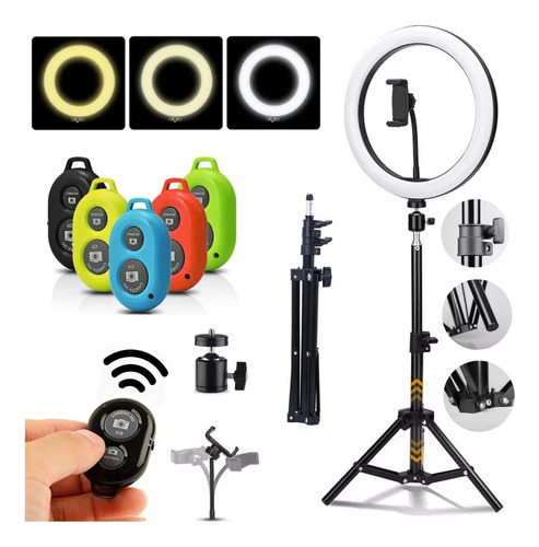 Ring Light Iluminador Ringlight Hing Light Led Profissional