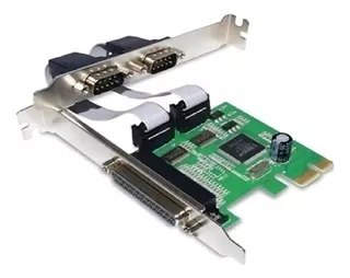 Placa Pci Express 2 Portas Serial 1 Paralela Knup Kp-t105