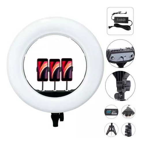 Ring Light Led Iluminador 80w Yq-480b 18 Polegadas 48cm