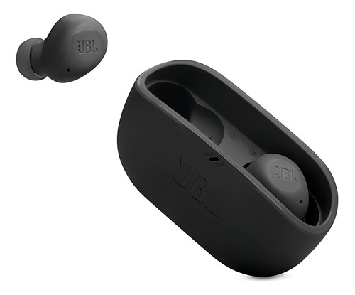 Fone De Ouvido Jbl Wave Buds Bluetooth True Wireless - Preto Cor Preto