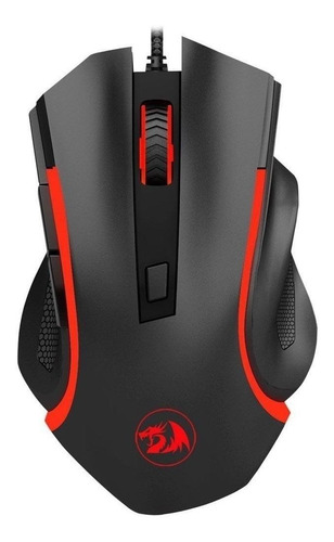 Mouse Redragon  Nothosaur M606 black e red