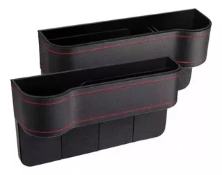 2 Peças De Assento De Carro Console Lateral Bolso Moeda Orga