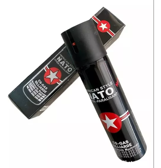 2x Spray De Pimenta Nato 110ml Imobilizador Frete Grátis