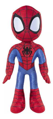 Brinquedo De Pelúcia Homem Aranha Spidey 40cm Com Som Sunny