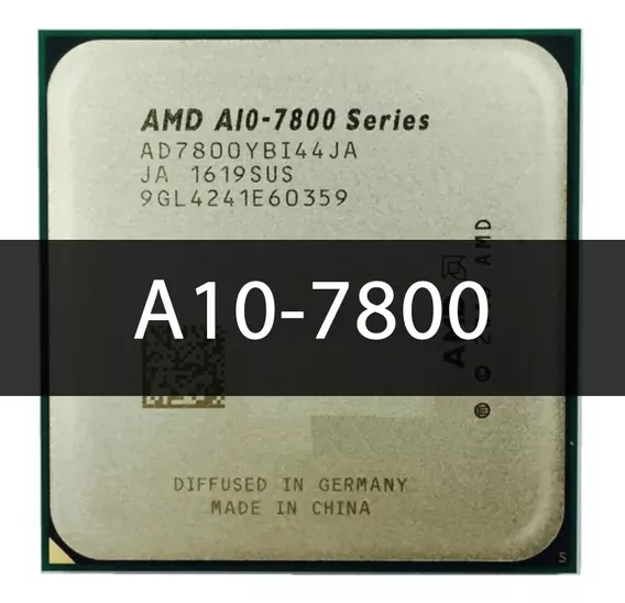 Processador gamer AMD A10-Series A10-7800 AD7800YBI44JA  de 4 núcleos e  3.9GHz de frequência com gráfica integrada