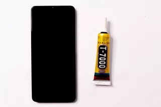 Display Frontal Touch Para Samsung A32 C/aro + Cola T7000