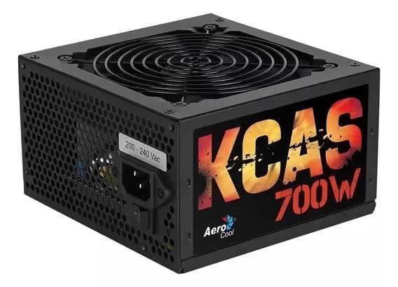 Aerocool Advanced Technologies KCAS 700W fonte de alimentação para pc cor preto 110v