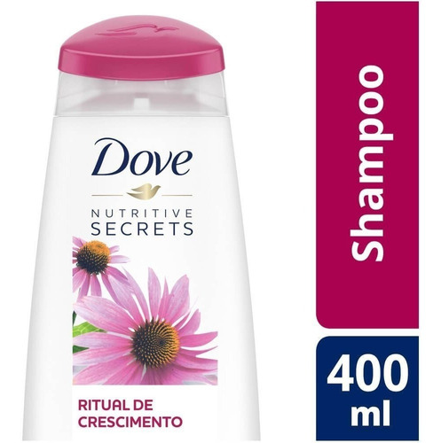  Shampoo Dove Ritual De Crescimento 400ml