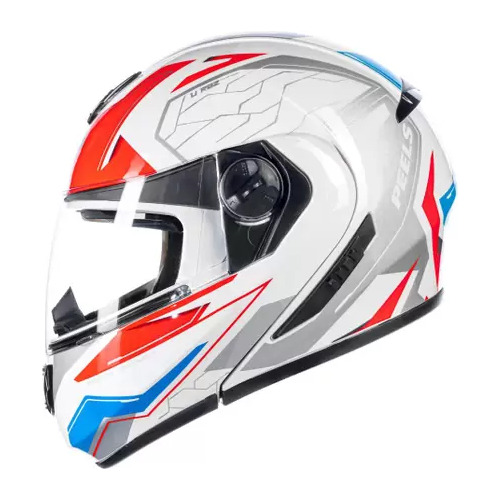 Capacete Robocop Peels Urban Ocean Branco Azul