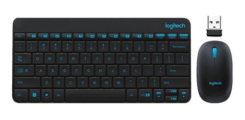 Combinação De Teclado E Mouse Sem Fio Logitech Mk245