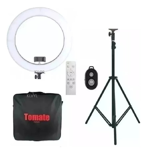 Iluminador Led Ring Light Grande 18 Polegadas + Tripé Nfe