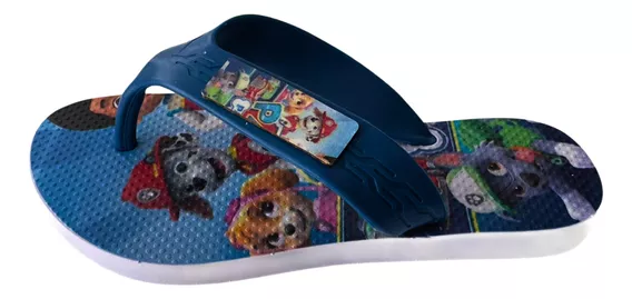 Chinelo De Dedo Infantil Menino Personagens Kids