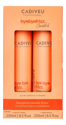 Cadiveu Bye Bye Frizz Essentials Kit Sh + Cond - 2x250ml