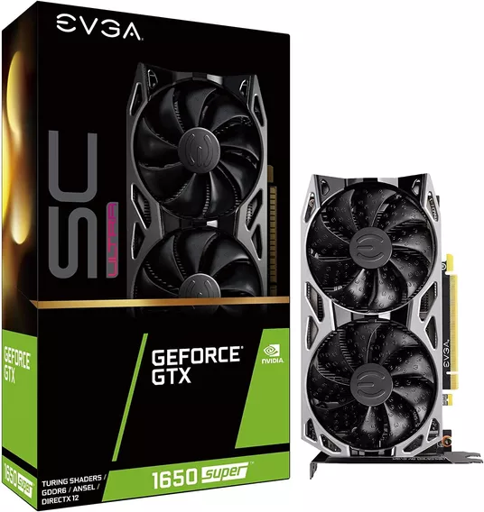 Placa De Vídeo Evga Geforce Gtx1650 Super Sc Ultra Gaming