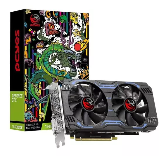 Geforce Gtx 1660 Super 6gb Gddr6 192bits - Pcyes