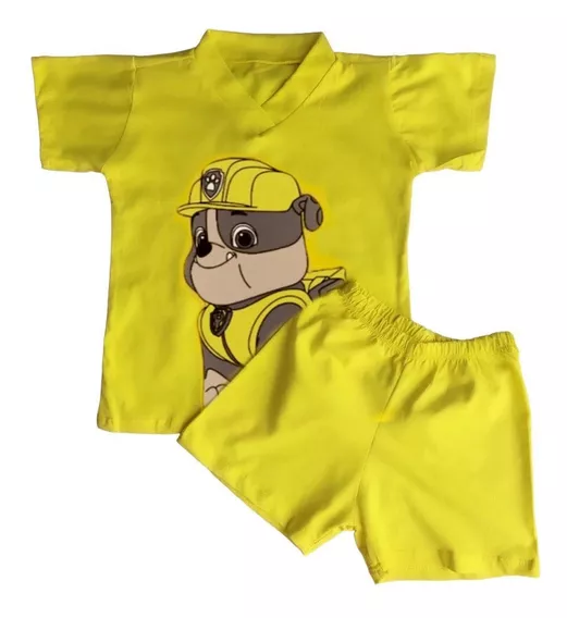 Pijama Infantil Casual Curto  Menino - Algodão Personagens