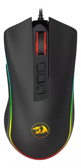 Mouse Gamer Redragon Cobra Chroma Rgb 10000dpi Preto