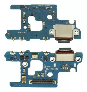 Placa Carga Conector Microfone Para Galaxy Note 10 Plus