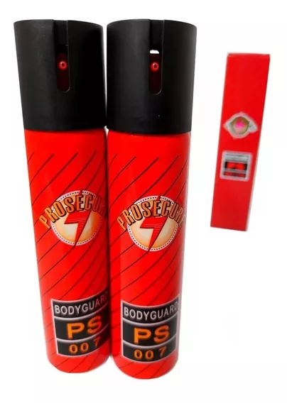 Spray Pimenta 110ml Defesa Pessoal 03 Unidades