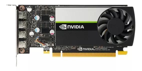 Placa de vídeo Nvidia PNY  RTX Series T1000 VCNT1000-PB 4GB