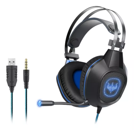 Fone Headset Gamer Compatível Com Ps4 Ps5 Witch X-box One