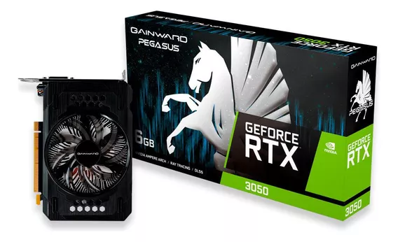 Gainward Rtx 3050 6gb Gddr6 Pegasus Placa De Vídeo Gamer