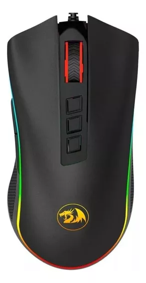 Mouse para jogo Redragon  Cobra Chroma M711 preto-NOVO