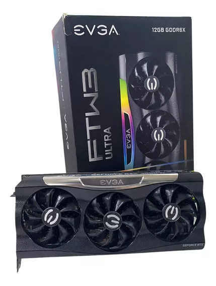 Placa De Vídeo Nvidia Evga Ftw3 Rtx 3080 Ti 12gb