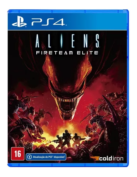 Jogo Midia Fisica Aliens Fire Team Elite Para Playstation 4