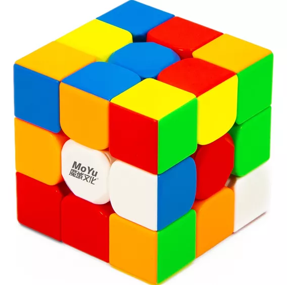 Moyu Cubo Mágico Cúbico Do 3x3x3 Peças Meilong Colorido