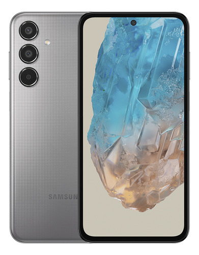Celular Samsung Galaxy M35 5g , Câmera Tripla Até 50mp, Selfie 50mp, Tela Super Amoled + 6.6 120hz, 256gb, 8gb Ram - Cinza