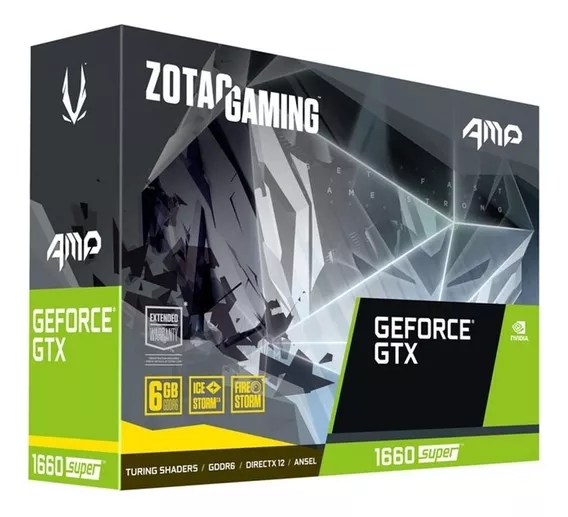 Placa de vídeo Nvidia Zotac  Gaming GeForce GTX 16 Series GTX 1660 SUPER ZT-T16620F-10L 6GB