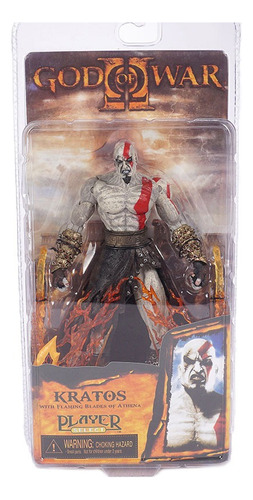 20240620 Boneco De Ação Neca God Of War Kratos (flaming