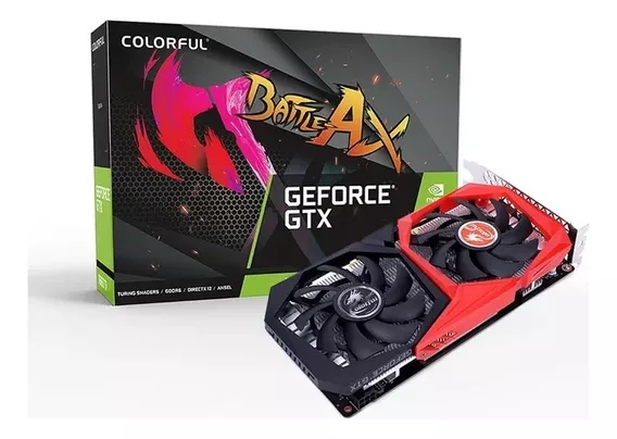 Placa De Video Colorful Geforce Gtx 1650 Nb 4gd6 V3-v