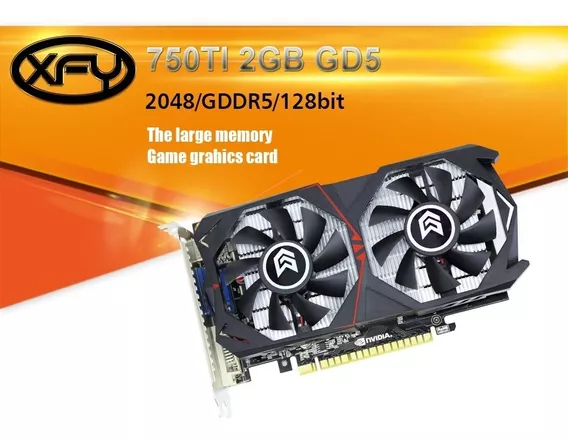 Placa De Video Nvidia Gtx750 Ti 2 Gb Gddr5 128 Bits Pci 3.0