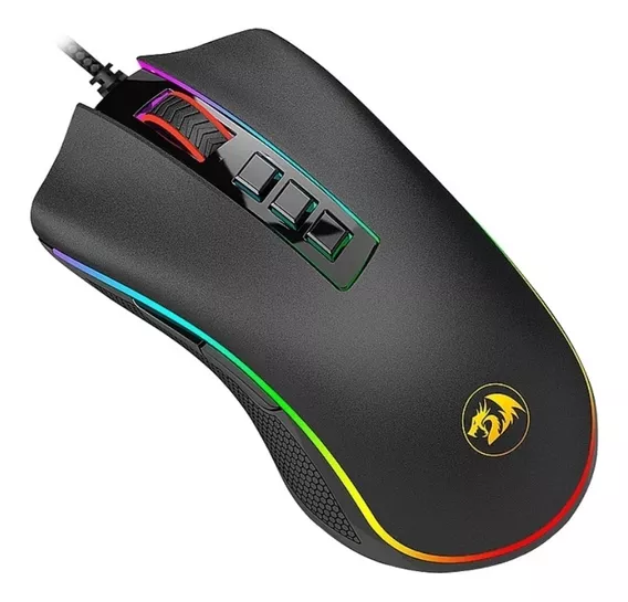 Mouse Gamer Redragon Cobra Chroma 10000dpi Preto M711