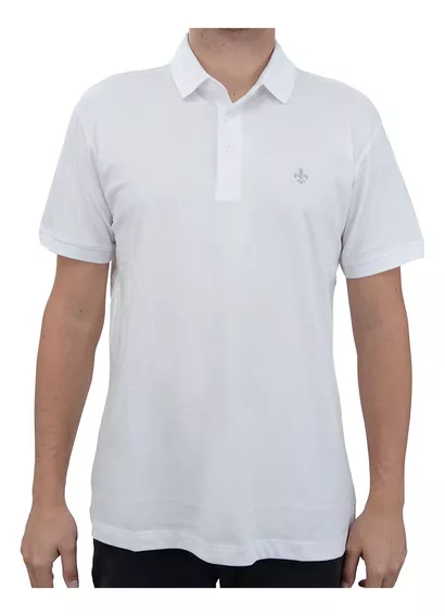 Camisa Polo Masculina Dudalina Pima Ultrasoft Branco - 08751