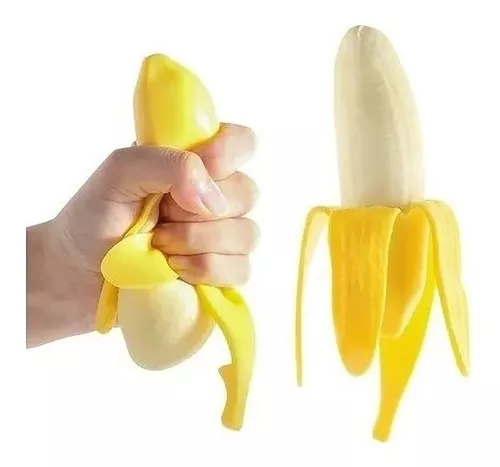 Brinquedo Banana Squish Mania Antistress Fidget Toys Toyng