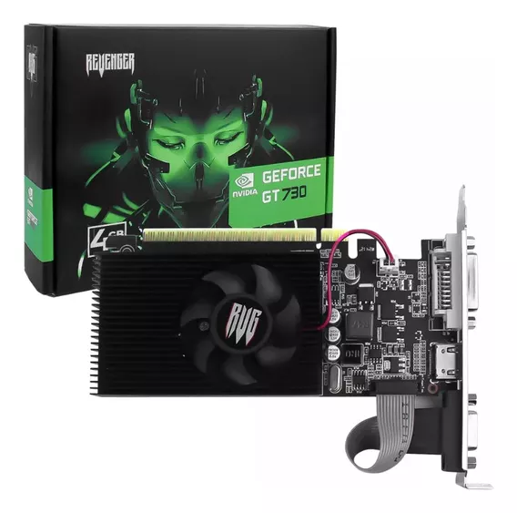 Placa De Vídeo Gamer Jogos Geforce G730 Nvidia 4gb Ddr3