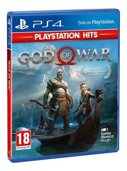 Jogo God Of War Playstation Hits Mídia Física Ps4 Sony