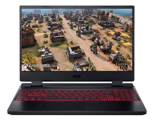 Notebook Gamer Acer Nitro 5 Ryzen 5 Rtx 3050 Ssd 512 Gb 8gb Cor Preto com Vermelho