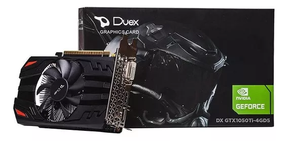 Placa De Video Duex 4gb Nvidia Gtx 1050 Ti Ddr5 1050ti