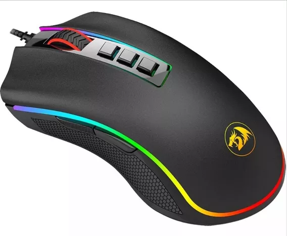 Mouse para jogos Redragon Cobra M711-FPS-1 preto 32000 Dpi