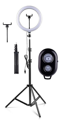 Ringlinght 30cm Led Luz Flash Estudio Profissional Com Tripe