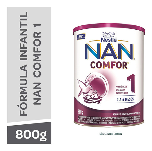 Nestlé Nan Comfor 1 fórmula infantil 800g
