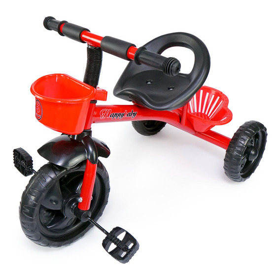 Triciclo Infantil Com Pedal E Cestinha Mega Compras Mc920