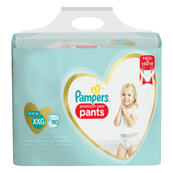 Fraldas Pampers Premium Care Pants XXG