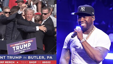 Donald Trump Shooting Reaction by 50 Cent and others. Diddy Done? Kanye Retires?