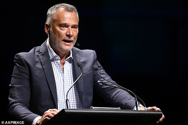 Stan Grant (pictured) has addressed the racism levelled against him which sparked his decision to retreat from the public eye - empathising with an embattled Indigenous Voice to Parliament architect who claimed there's been an 'uptick' in racially-motivated abuse